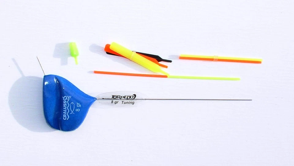 Cralusso Float Torpedo Tuning 6 - 50 Gramm, Strömungs-Pose, Fließwasser-Pose