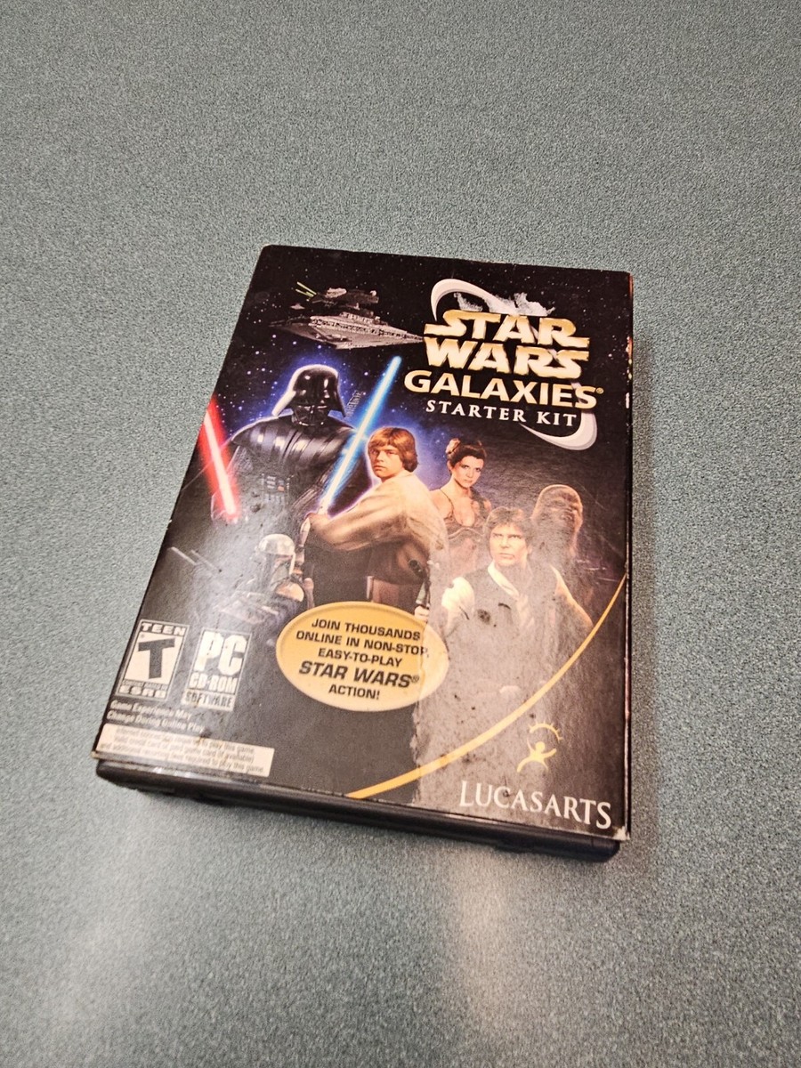 STARWARS GALAXIES STARTER KIT 古いPCゲーム STARWARS GALAXIES