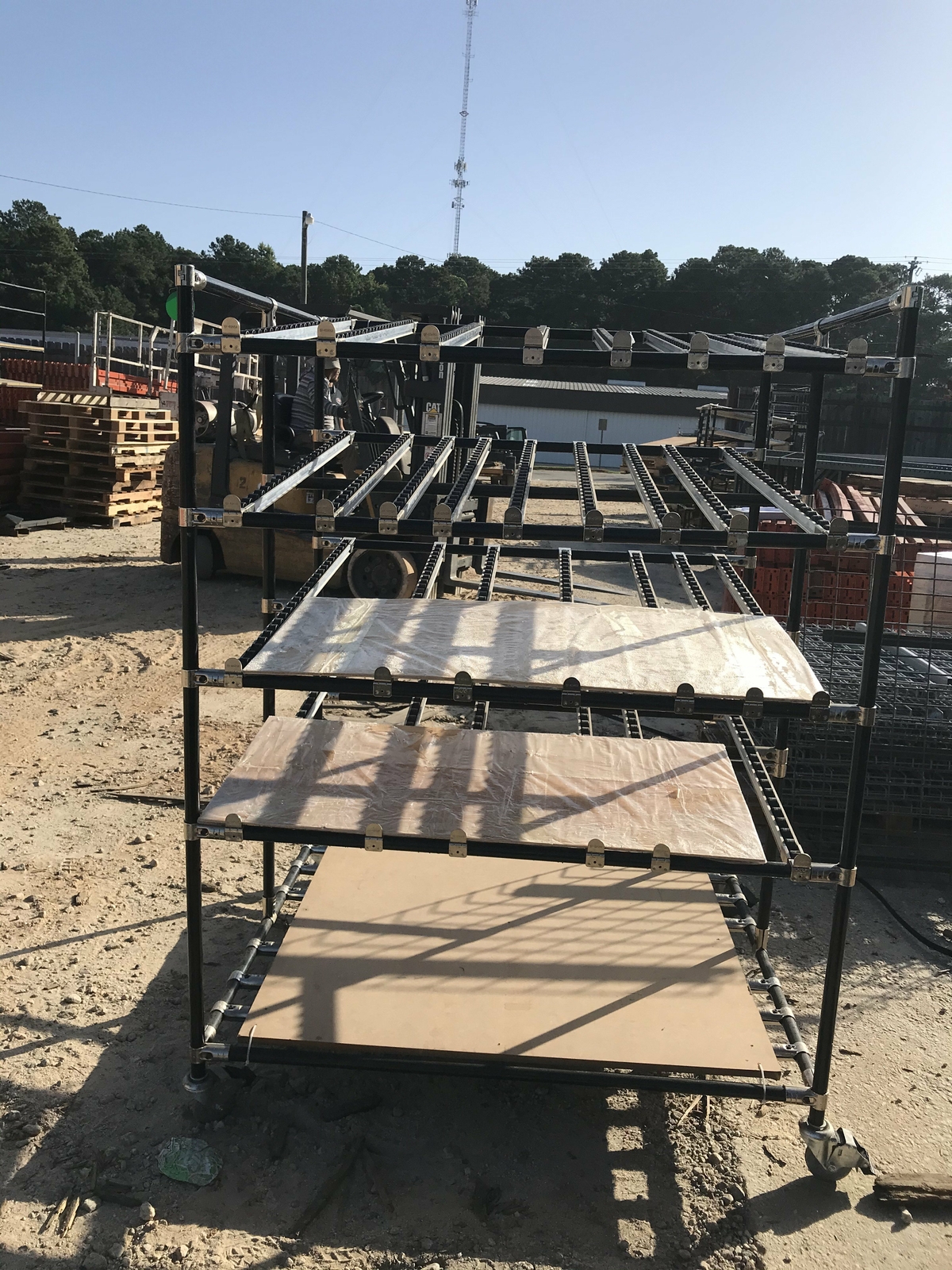 Square Creform Rack Used Creform Adjustable Modular Material Handling Roller Rack - 48