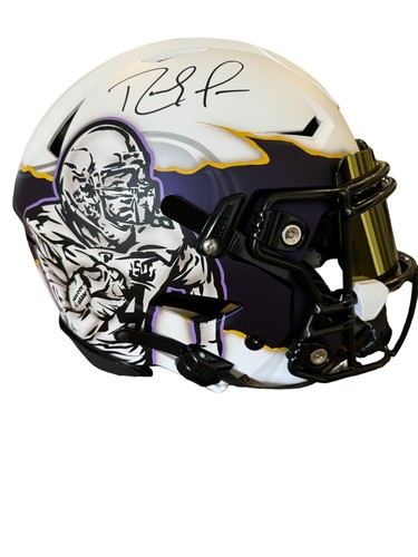Speedflex Custom Label Randy Moss Full Size Signed Vikings MN SpeedFlex Custom Authentic ...