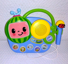 Moonbug Cocomelon MY FIRST SING-ALONG BOOMBOX with Microphone 2021 Lights Music
