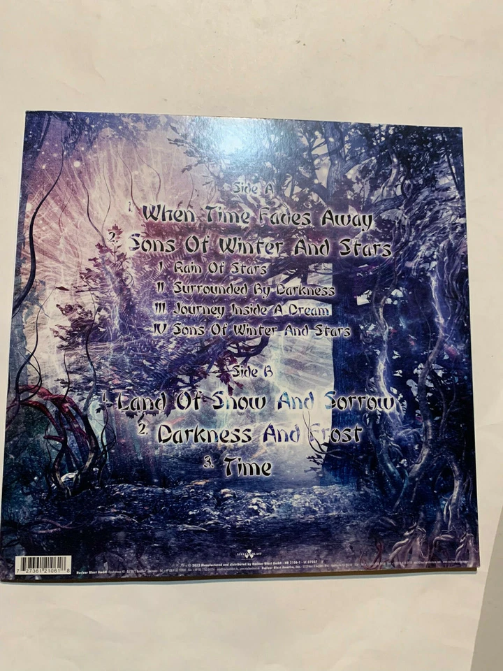 Wintersun Time I authentic record NEAR MINT BLUE Vinyl LP ensiferum jari maenpaa - Image 4 of 4