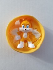 Sonic 3 the Hedgehog 2024 McDonald s Happy Meal Toy Tails Yellow Roller - No Box