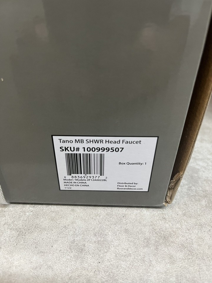 Studio Design Shower Head Faucet & Spout NEW Unopened Box Tano eBay