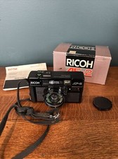 Ricoh AF-2 Camera Point Shoot 35mm Film camera Won t Power On Flash Loose