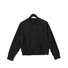 Ivy Park Women's Jacket L Black 100% Polyester Overcoat