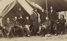 Civil War Photo ,  Union -    General Ulysses S Grant + Staff