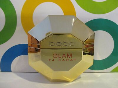 BEBE ~ BEBE GLAM 24 KARAT EAU DE PARFUM SPRAY ~ 3.4 OZ