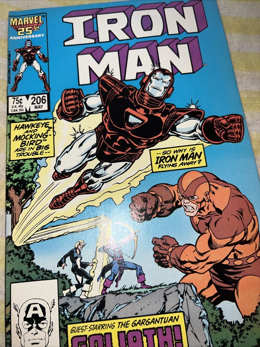 Iron Man #206 (Marvel Comics May 1986)