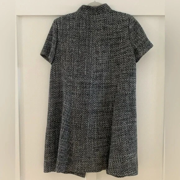 Abito giacca tweed Chanel grigio