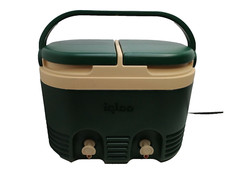 IGLOO 1996 TWO COOL 3 GAL USA MADE TWO BEVERAGES INSULATED COOLER BEVERAGE SPOUT