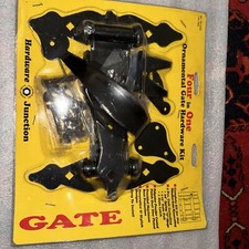 FOUR IN ONE ornamental Gate Hardware Kit. Hardware Junction. 10012752