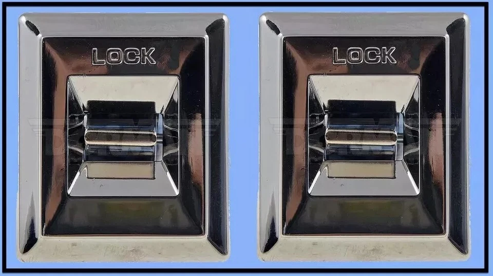 Nuevos interruptores eléctricos de cerradura de puerta delanteros izquierdo y derecho reemplazan GMC OEM # 20734310 Foto 2 de 4