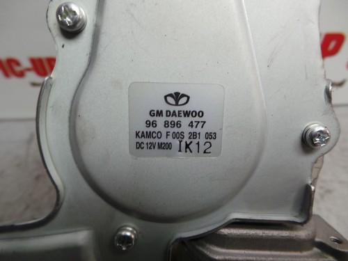 CHEVROLET MATIZ 2005-2010 Rear Wiper Motor 96896477 - Picture 2 of 10
