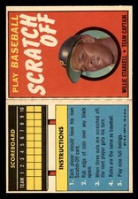 1970 Topps Scratch-Offs Baseball #21 Willie Stargell EX/MT *d6