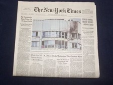 2023 MAY 31 NEW YORK TIMES - STUNG BY DRONES, MOSCOW BECOMES A NERVOUS TARGET