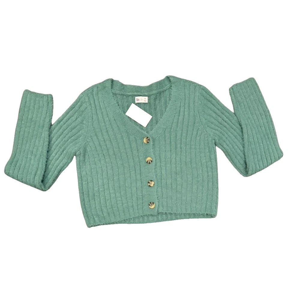 Suéteres para mujer Sólido SO Cardigan