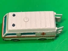 Siku,VW LT28 kastenwagen 1334,ambulance,classic white van.1984,old toy