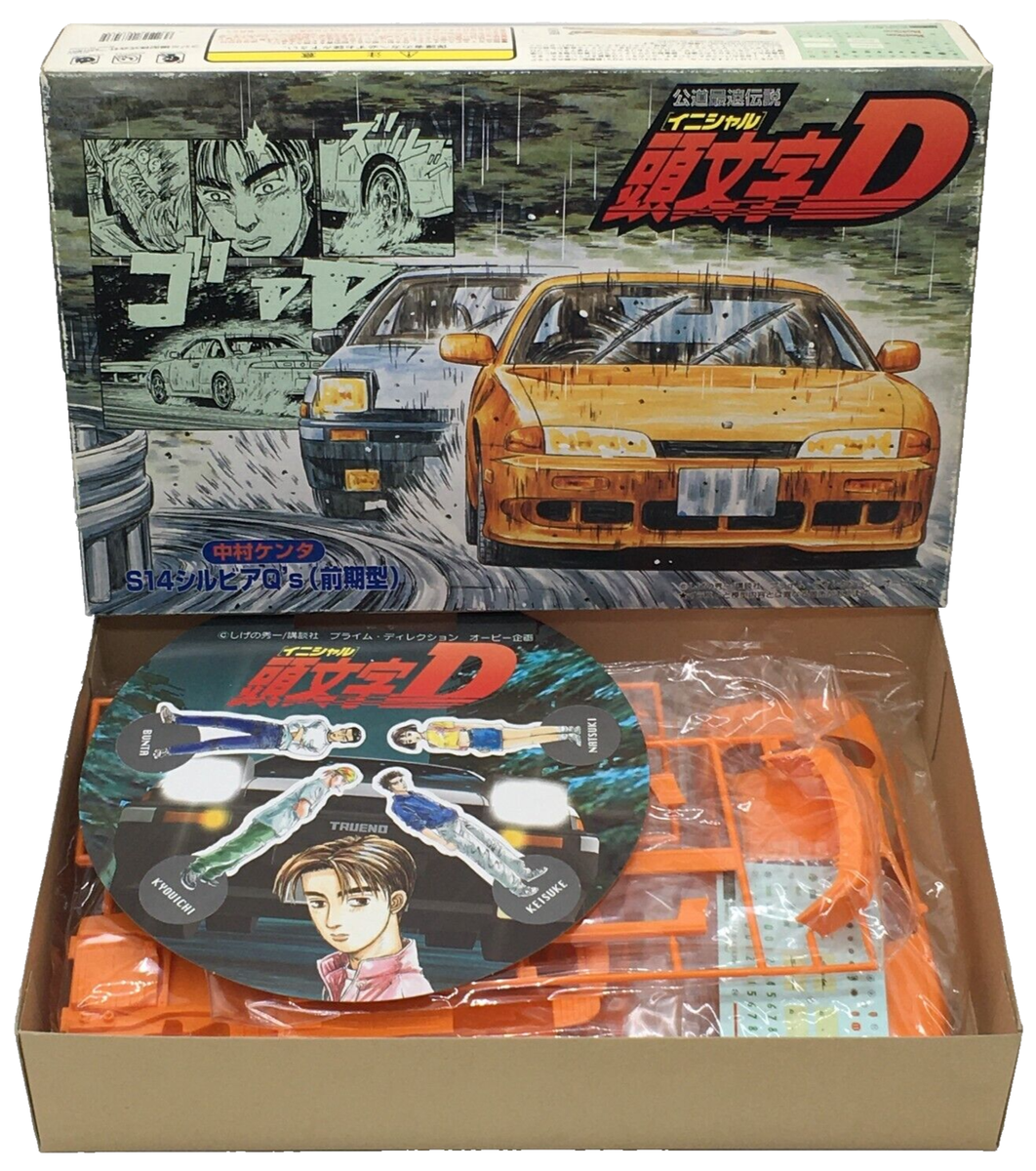 Initial D Fujimi 1/24 Kit Nissan Silvia Q'S S14 Kenta Nakamura