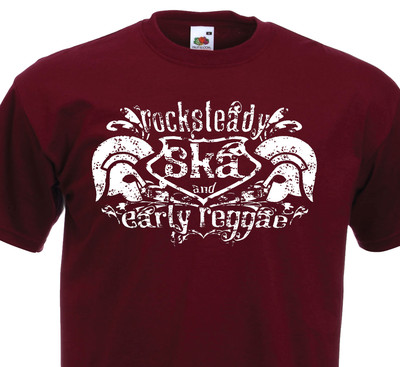 T-SHIRT Rocksteady Ska Early Reggae Studio One Rude Boy Skin Jamaica Trojan 60er