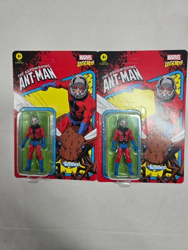 2 Pack Ant-Man Action Figures Marvel Legends by Kenner New in Original Package