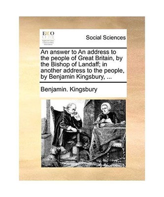 An Answer to an Address to the People of Great Britain, by the Bishop of Landaff