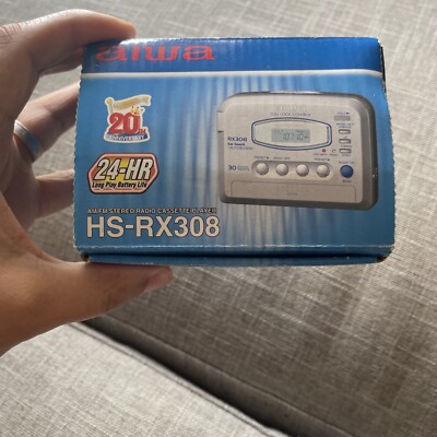 AIWA STÉRÉO PORTABLE Am Fm Cassette Lecteur Casque HS-PS152 Neuf EUR 58