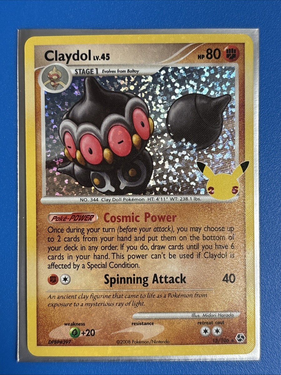 claydol pokemon card value #92 Prices | Chaos Rising Colorless Spinning Attack (70) Weakness Grass 2 Retreat Cost Claydol - Obsidian Flames -