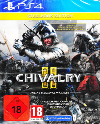 Chivalry 2 - Steelbook Edition - PS4 / PlayStation 4 - Neu - Deutsche Version