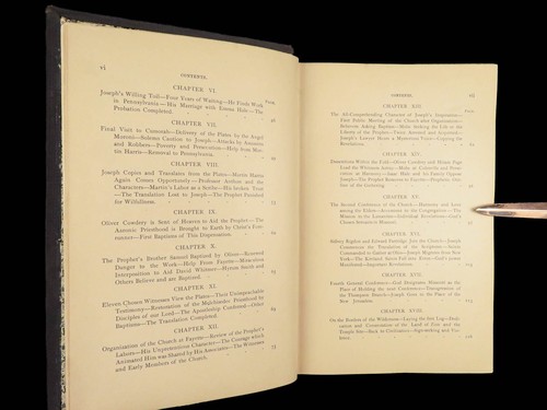 1888 Life of Joseph Smith 1ed Prophet LDS Mormon Church Brigham Young Salt Lake - Imagen 13 de 24