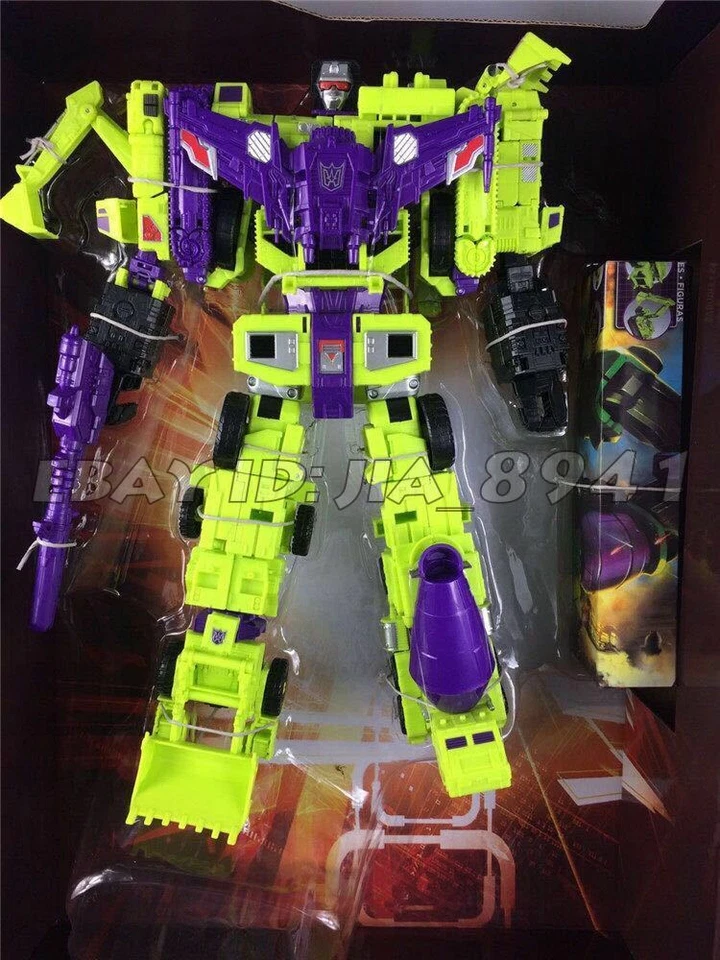 New Deformabl Robot Devastator 6 In 1 Action Figure 12" Engineering Truck Toys - Image 4 of 4