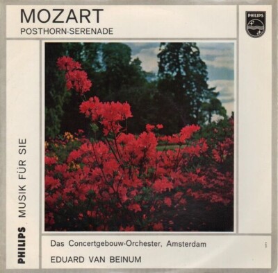 Mozart Posthorn-Serenade, Concertgebouw Orch, Amsterdam, van Beinum Philips