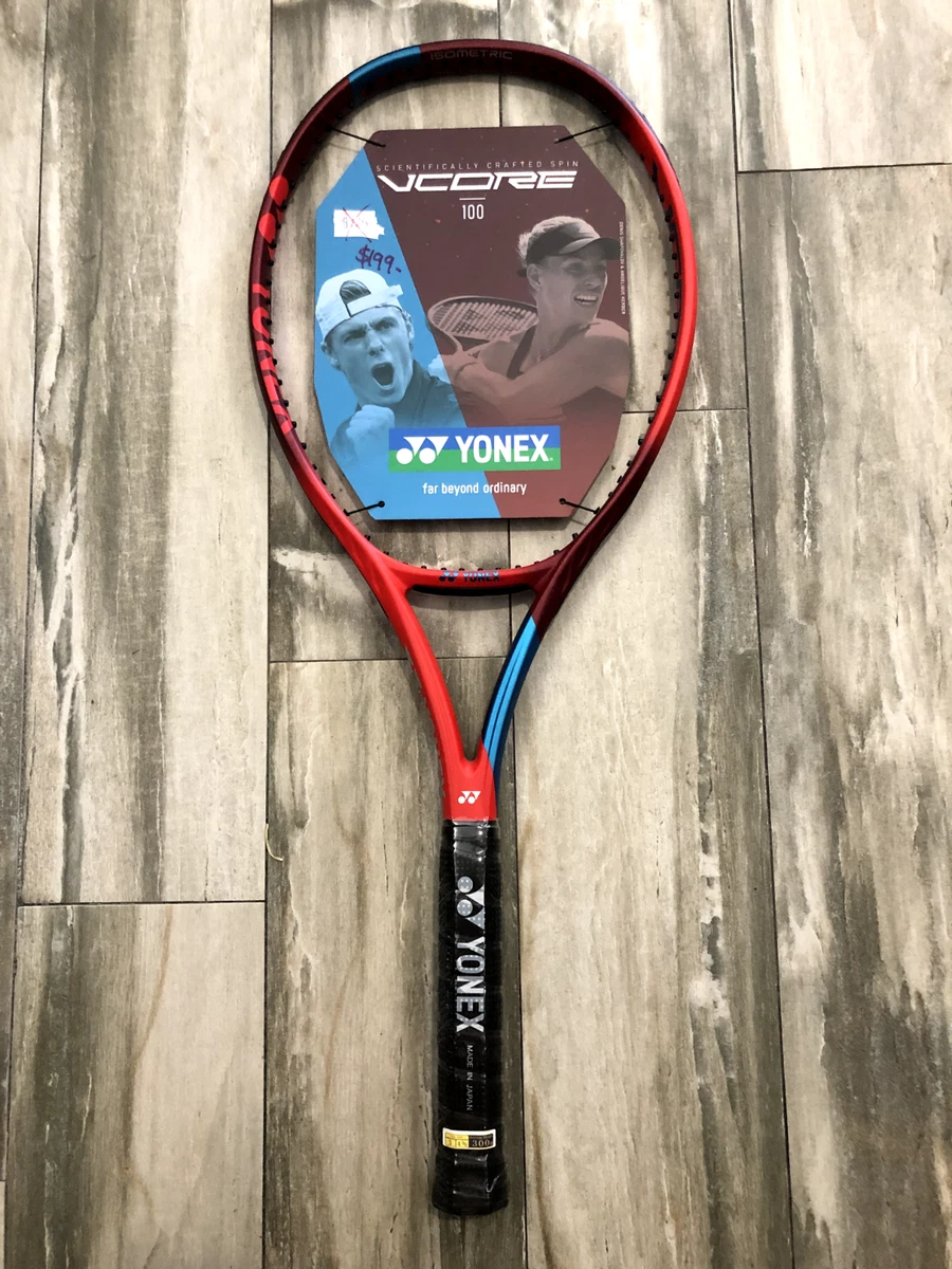 (NEW) Yonex Vcore 100 (2021) (10.6 oz/300G) Tennis Racket 4 3/8 Grip Size