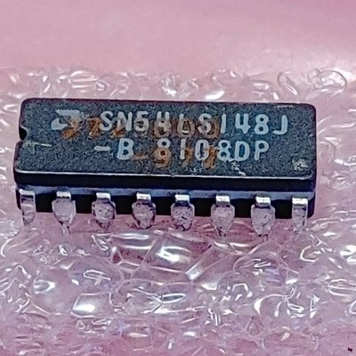 SN54LS148J Encoder 8 to 3 Priority Bipolar 16-Pin CDIP