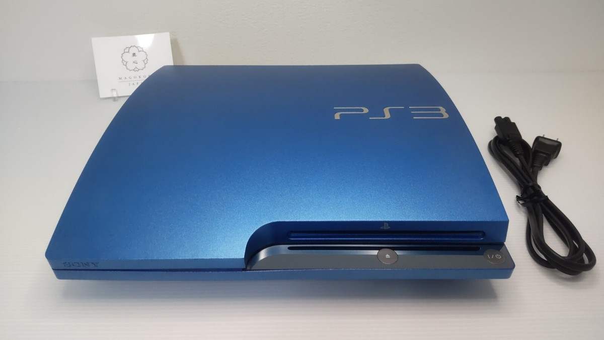 Sony PlayStation 3 PS3 Console 320GB Splash Blue CECH-3000B Japan