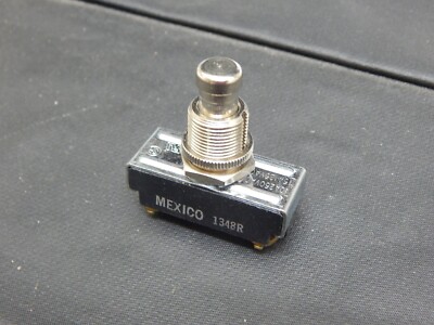 CARLING 1348R MOMENTARY PUSH SWITCH 15A 125V OR 10A 250V - USA FAST SHIPPING