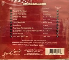 1117 COUNTRY  POCKET SONGS KARAOKE CDG  LOT MI