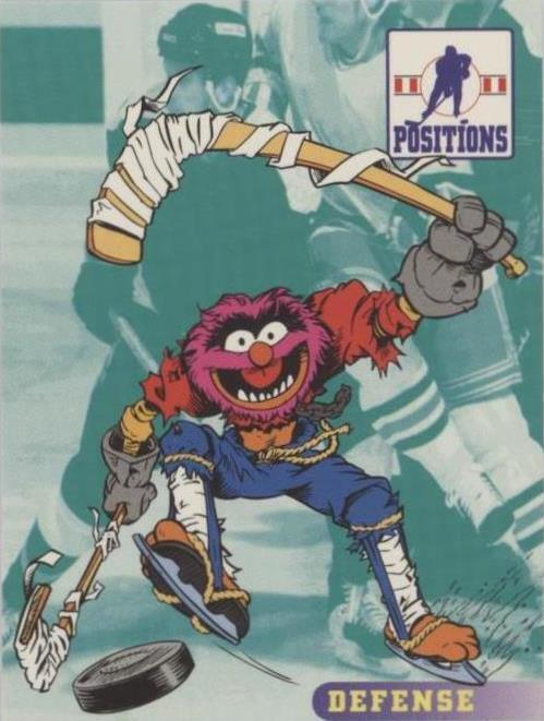 Ice Defense Card 1994 CARDZ Muppets Take the Ice - Defense #6 for sale online | eBay