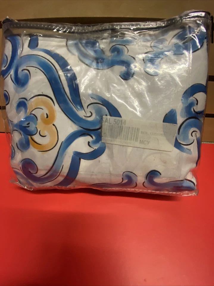 Juego de 3 fundas de edredón Charter Club Damask Designs completo/queen azul @ Foto 3 de 3