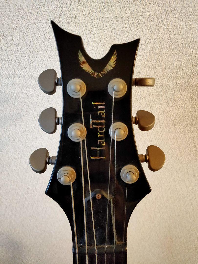 Electric Guitar Dean USA Hardtail Flamed Red Wood Top Made Electric Guitar Dean USA Hardtail Flamed Red Wood Top Made