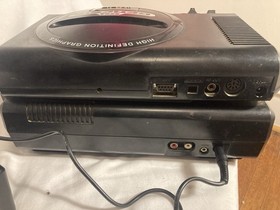 Sega Genesis w/ Sega CD add-on Model 1 Console Original Expansion Port Untested