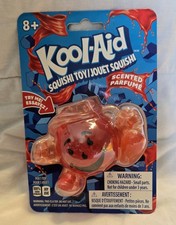 Kool-Aid Scented Squish Toy Stress Ball Squishy Sealed New Red Kool Aid Man
