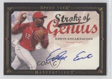 2008 Upper Deck Masterpieces Stroke of Genius Edwin Encarnacion #SG-EE Auto 01x1
