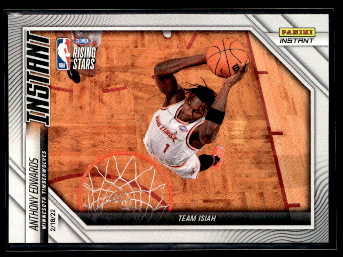 Anthony Edwards 2021-22 Panini Instant #10 /855