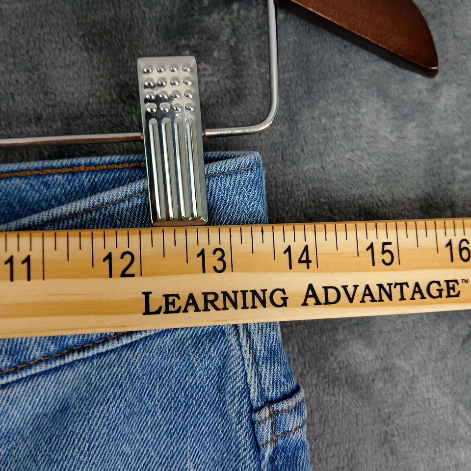 Madewell Jeans Womens 28 Blue The Perfect Vintage Crop High Rise Distressed - Image 3 of 4