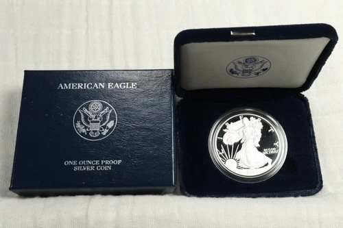 NobleSpirit Beautiful 2007 American Eagle .999 Silver 1oz Proof in Box