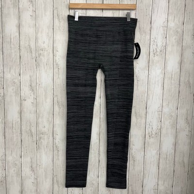 Just Cozy Black Gray Stretch Faux Fur Lined Warm Basic Winter Pull On Leggings