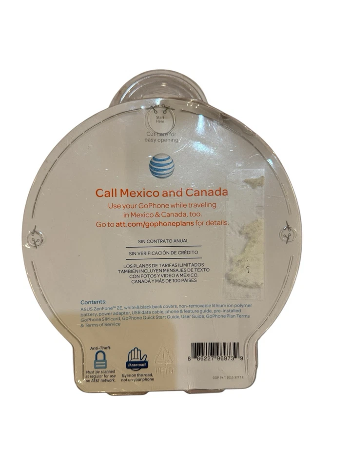 NEW ASUS Zenfone 2E GO phone 8GB android version 5.0.1 - Image 2 of 2