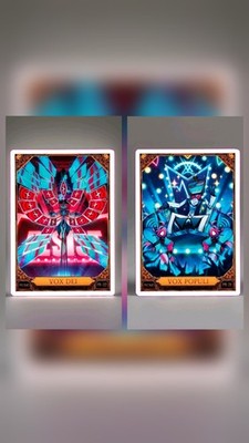 PRESALE* LOT OF 2 VOX POPULI & DEI White Foil Promo PR-21 & PR-22