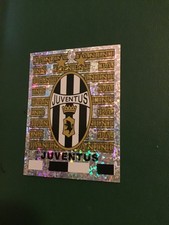 PANINI FOOTBALLERS 2001-02 🇮🇹JUVENTUS SHIELD ⚫️⚪️ #145 NEWSSTAND SOLD OUT